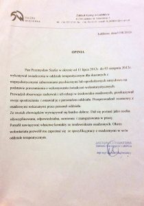 Certyfikat Przemysław Szefer